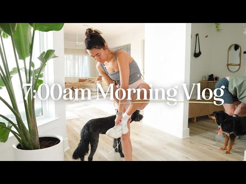 🍵 7AM Productive Morning Vlog | Feel-Good Routine, Finding Harmony, & Packing for Korea (again!)