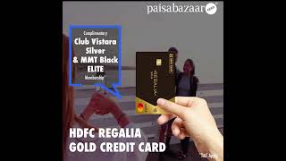 HDFC Regalia Gold Credit Card