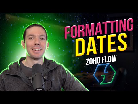 How to format dates in Zoho Flow