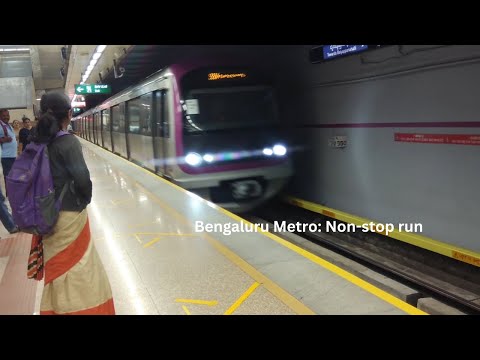 Bengaluru Namma Metro CMRS inspection? Baiyappanahalli to KR Puram