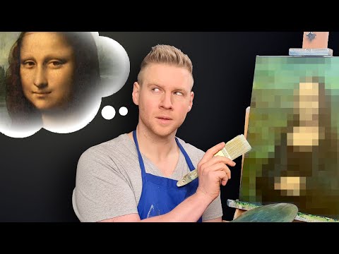 Can I Paint the Mona Lisa FROM MEMORY?