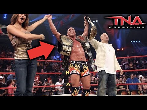 When Kurt Angle Won EVERY TNA Title Belt...