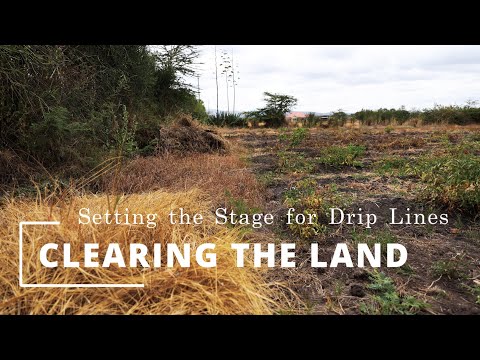 Land Preparation for Drip Irrigation on a Small Farm