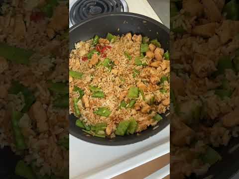 Go to chicken Fried Rice #recipe #friedrice #cooking #cookwithme #lifestyle #recipeoftheday