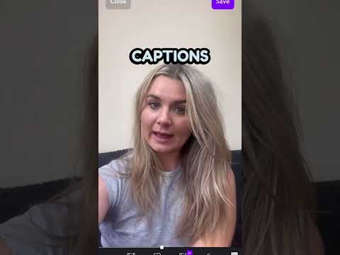 Stop using ugly captions and upgrade your videos with the captions app!