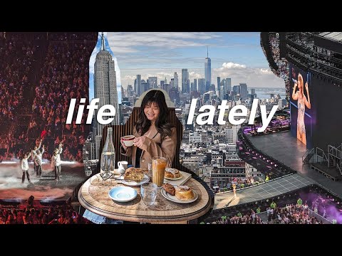 Life in NYC, Taylor Swift in Philly, TXT concert, catching up with friends ♫