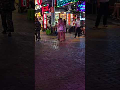 Pattaya Walking Street Nightlife #pattayanightlife #pattayawalkingstreet