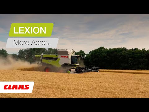 CLAAS LEXION | More Acres.