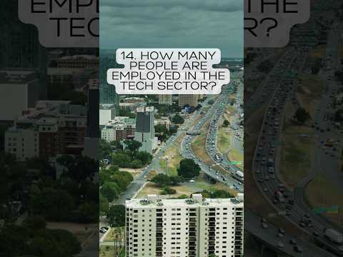 14. How Many People Are Employed In The Tech Sector in Austin?