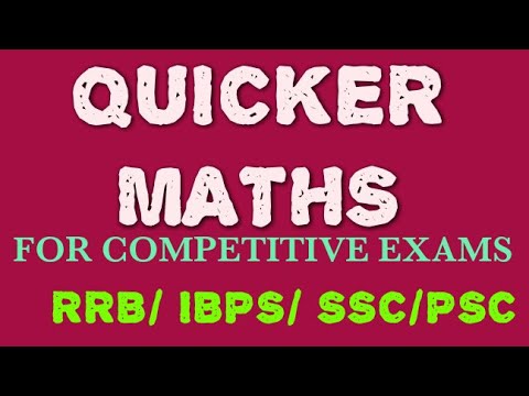 NUMERICAL ABILITY 04/ QUANTITATIVE ANALYSIS FOR COMPETITIVE EXAM / FINDING SQUARE ROOTS