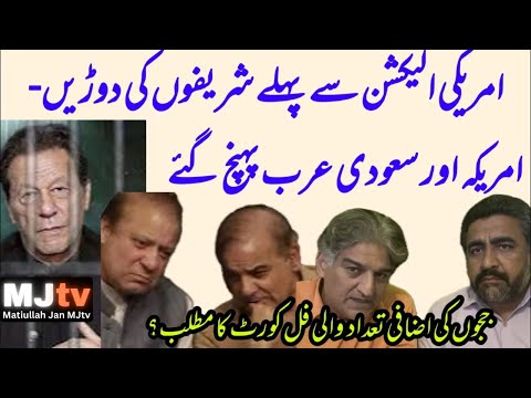 Sharifs rush 2 USA & Saudi Arabia amid Imran Khan’s anticipated release || Lawyers elections impact?