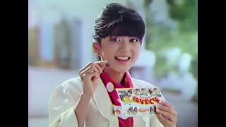 グリコ チョコほれ畑CM　1986年　白石まるみ