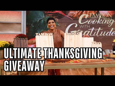 The Ultimate Thanksgiving Giveaway! From Customized Gifts to Award-Winning Olive Oil