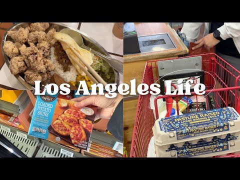 Grocery Shopping at Aldi, Taiwanese Sesame Cold Noodles, Spanish Rice | Life in LA, Mom Life