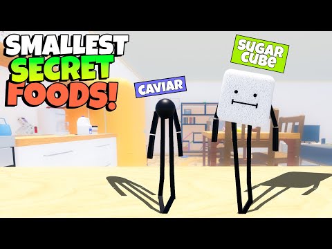 Bread Finds The SMALLEST Secret Foods in Roblox Secret Staycation!!