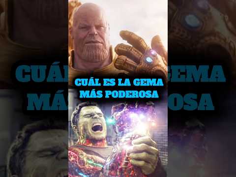 Cuál es la GEMA del INFINITO más PODEROSA? #infinitygem #ultron #infinitywar #endgame #shorts