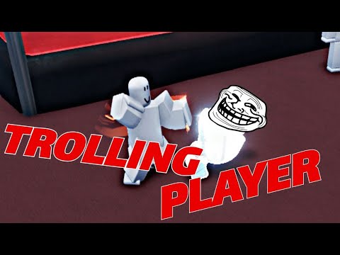 TROLING PLAYER'S ROBLOX(untitled boxing game)