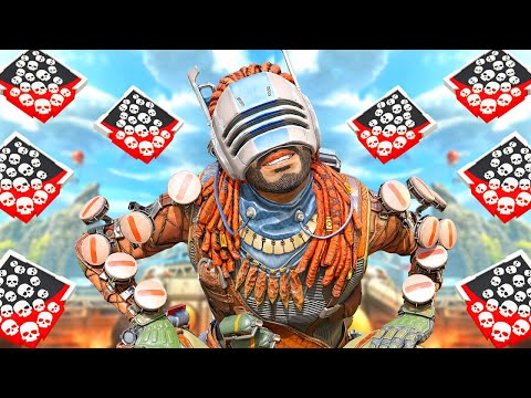 MIRAGE SOLO 24 KILLS & 5900 DAMAGE (Apex Legends Gameplay)