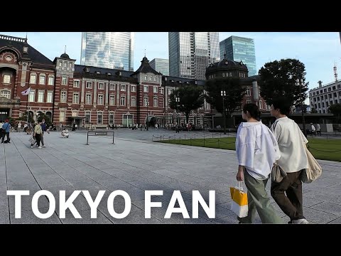 日比谷公園・銀座・東京駅散歩 |【4K】 Walking Hibiya Park, Ginza and Tokyo Station Tokyo Japan (July 2024)