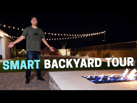 My Smart Backyard Retreat: Easy and Automated!