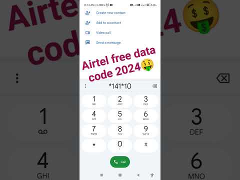 Airtel Free Data Code 2024🤑#freedata #airtel #data