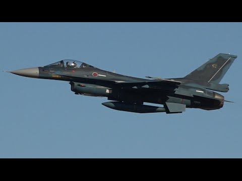 入間基地航空祭2015 F-15J F-2A 帰投 スピードブレーキとバイバイでご挨拶