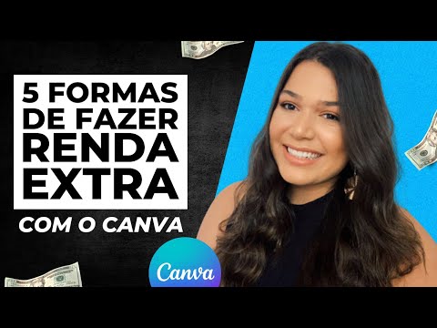 5 SERVIÇOS que você pode VENDER para fazer uma RENDA EXTRA com o CANVA