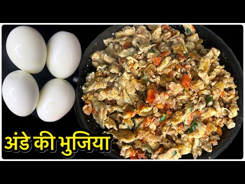 सिर्फ़ अंडे से बनी ऐसी भुजिया कभी नही खाई होगी ।Egg Recipe| Instant Recipe| Breakfast Recipe