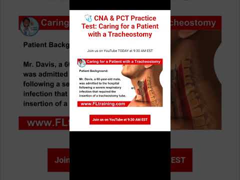 Caring for a Patient with a Tracheostomy 🫁