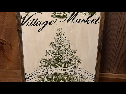 Vintage Tree Thrift Store Redo