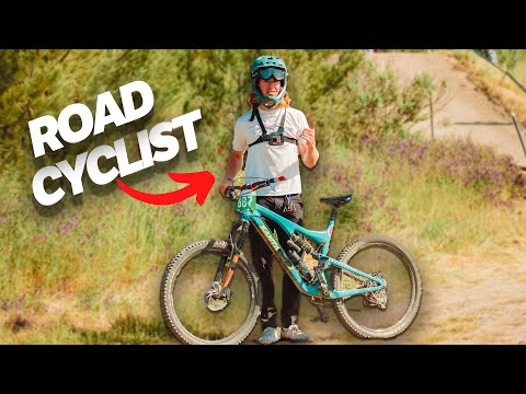 Trying DOWNHILL Mountain Bike Racing