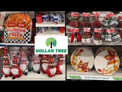 🎄NEW DOLLAR TREE FALL, CHRISTMAS & THANKSGIVING FINDS‼️DOLLAR TREE SHOP WITH ME | DOLLAR TREE DECOR