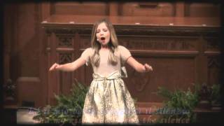 Nessun Dorma by Jackie Evancho with lyrics and English translation