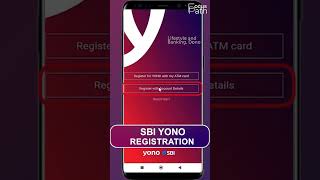 SBI YONO New Registration Full Process