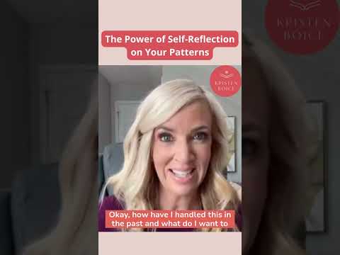 The Power of Self Reflection on Your Patterns