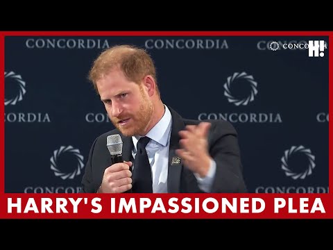 Prince Harry urges world to listen to young people | HELLO!