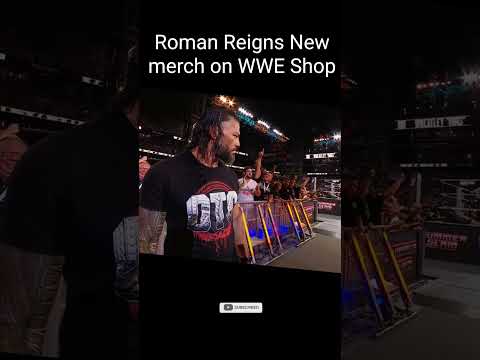 Roman Reigns New merch #summerslam2024 #romanreigns