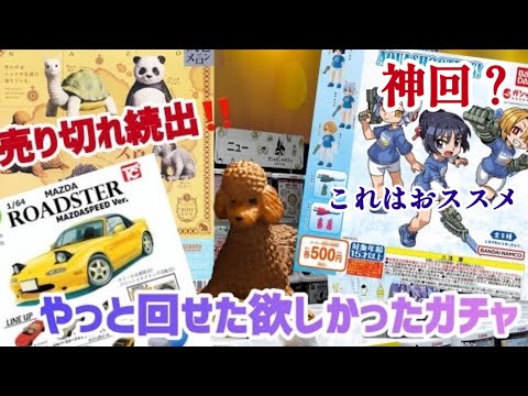 神回？ 【ガチャガチャ開封レビュー】売り切れ続出の人気のガチャを回して来たので開封してレビューします😊#アクアシューターズ#ナゾパゴス島#マツダロードスター#ガチャガチャ#ガチャポン #カプセルトイ