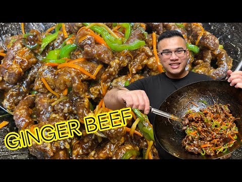 The Perfect Chinese GINGER BEEF Recipe