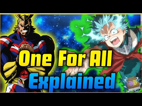 My Hero Academia Deep Dive: One For All