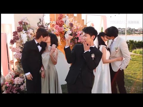 张陆让 Zhang Lurang & 苏在在 Su Zaizai wedding kiss | 《#当我飞奔向你 When I Fly Towards You》