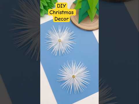 Christmas Star Ornaments #shorts #art #craft #handmade #christmas #decoration