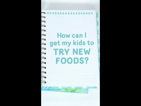 How to get picky eaters to try new foods? 🍌🥗🍔🧀