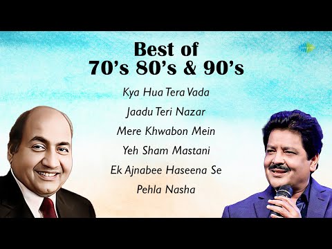 Best of 70s 80s & 90s Hits | Kya Hua Tera Vada | Jaadu Teri Nazar | Mere Khwabon Mein | Pehla Nasha