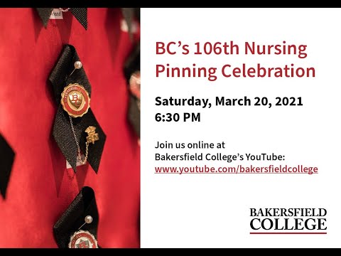 Bakersfield College  RN Fall 2020 Pinning Ceremony 1