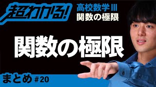 関数の極限まとめ【高校数学】関数の極限＃２０