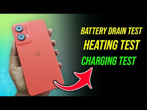 🔥 MOTOROLA G35 5G - Battery Drain Test, Charging Test, Heating Test