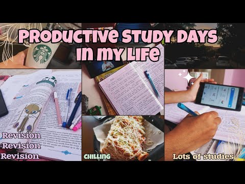 *STUDY VLOG* | Productive days in my life as a 10th grader | Productive/ Busy study vlog 💌🦋