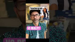 Teachergram VS Reality! 😜#teachers #teachersbelike #teachergram #teachersofinstagram #teachersofig