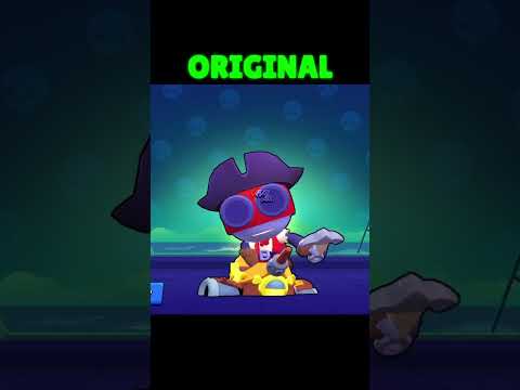 Original Vs Remake Skins 🥵💀 | BrawlStars | #brawlstars #shorts #viralshorts #edit #foryou